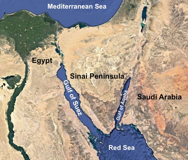 Where Did The Red Sea Crossing Take Place ArmstrongInstitute Org   Screen Shot 2021 04 14 At 8.56.38 Am  